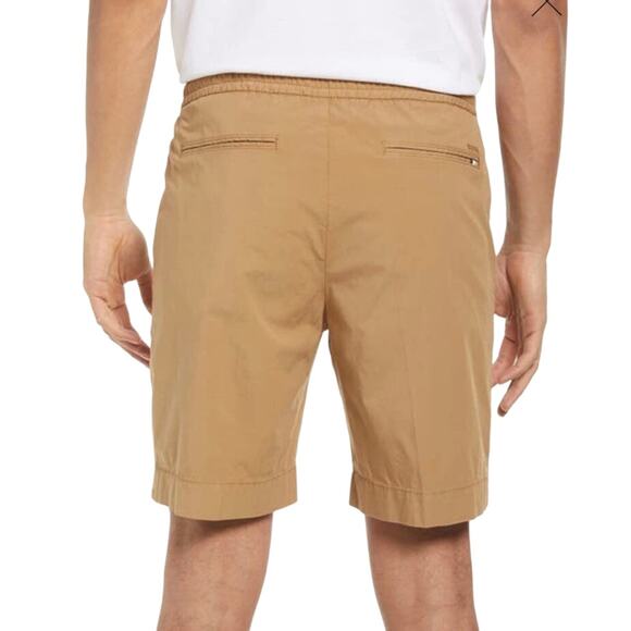 Hugo Boss BANKS STRETCH COTTON SHORTS IN MEDIUM BEIGE Men’s size 30 - Picture 2 of 8